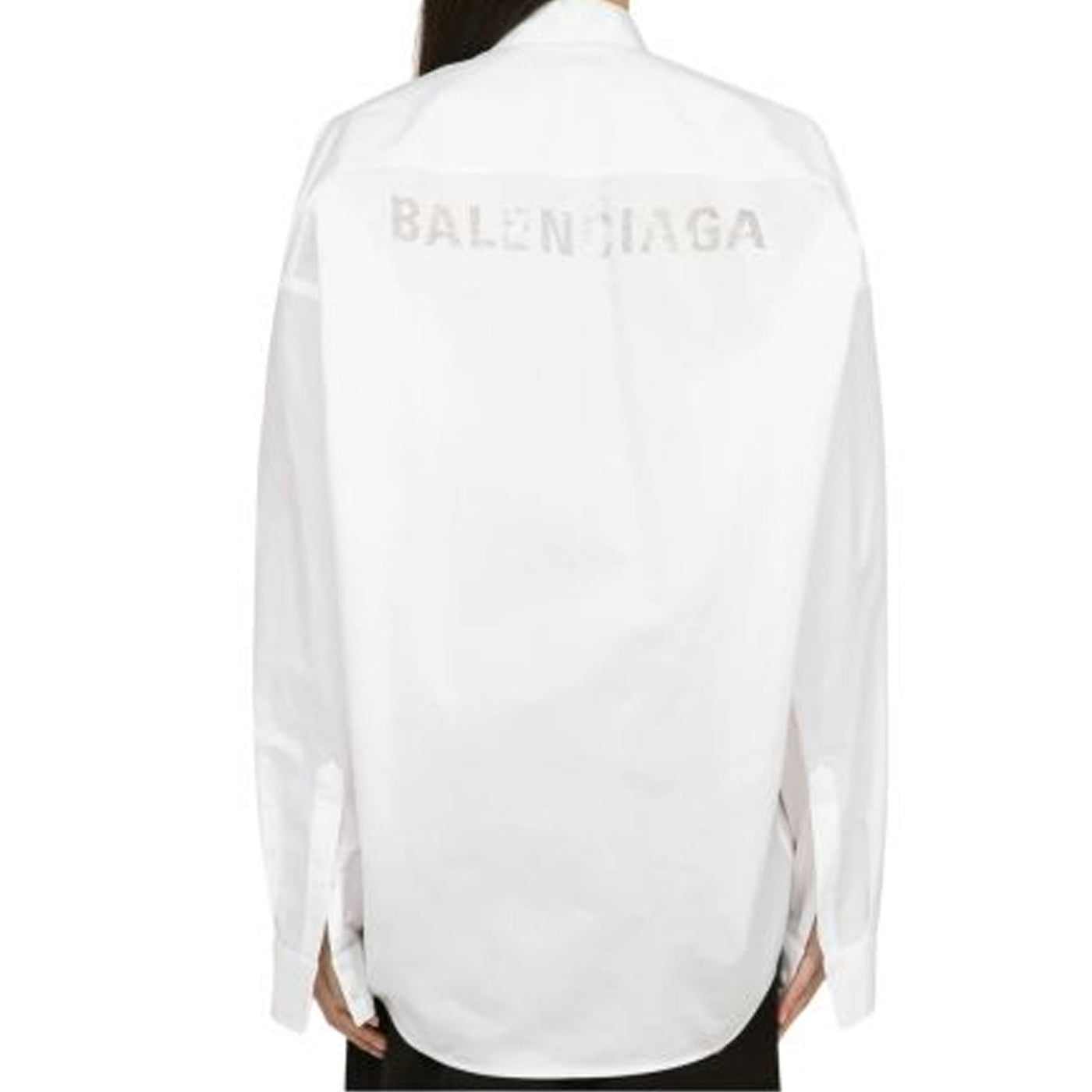Balenciaga Poplin特大シャツ - Image 3