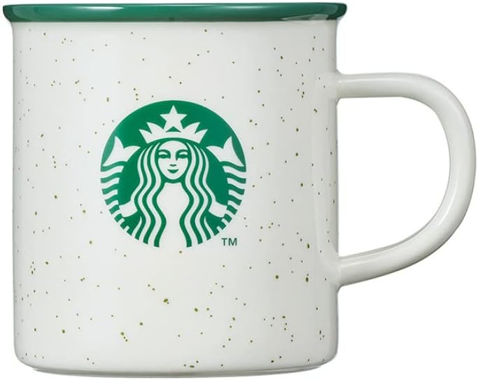 Starbucks Ceramic Dot Mug, 8.1 fl oz (237 ml), 12.0 fl oz (355 ml), Limited to Korea, Not Available in Japan, Genuine Product [Parallel Import] (8.1 fl oz (237 ml)