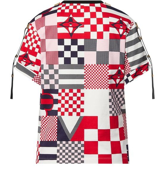 LOUIS VUITTON Graphic LV x AC Print T-Shirt - Image 3
