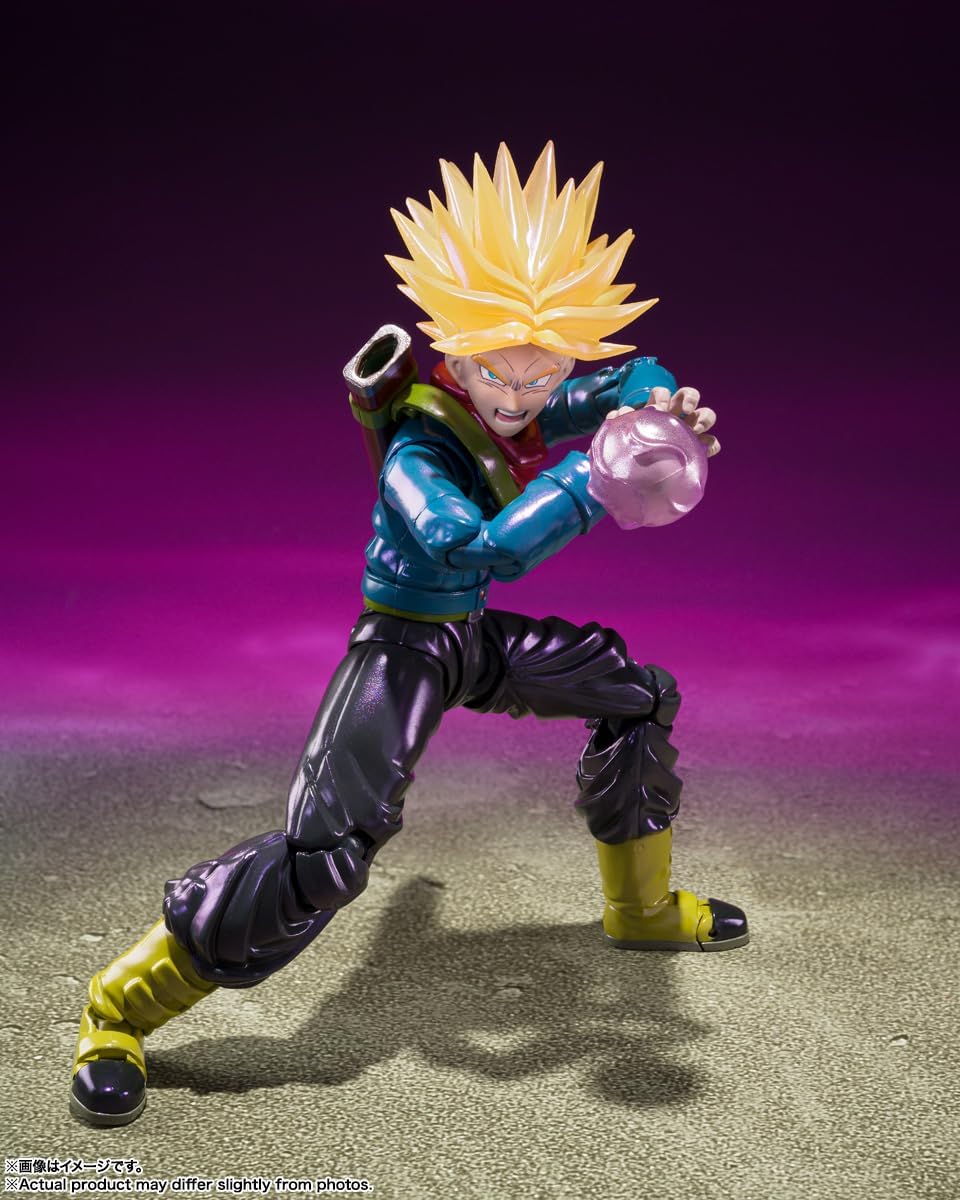 Bandai S.H. Figuarts SDCC 2024 Dragon Ball Super Future Trunks Super Saiyan Figure