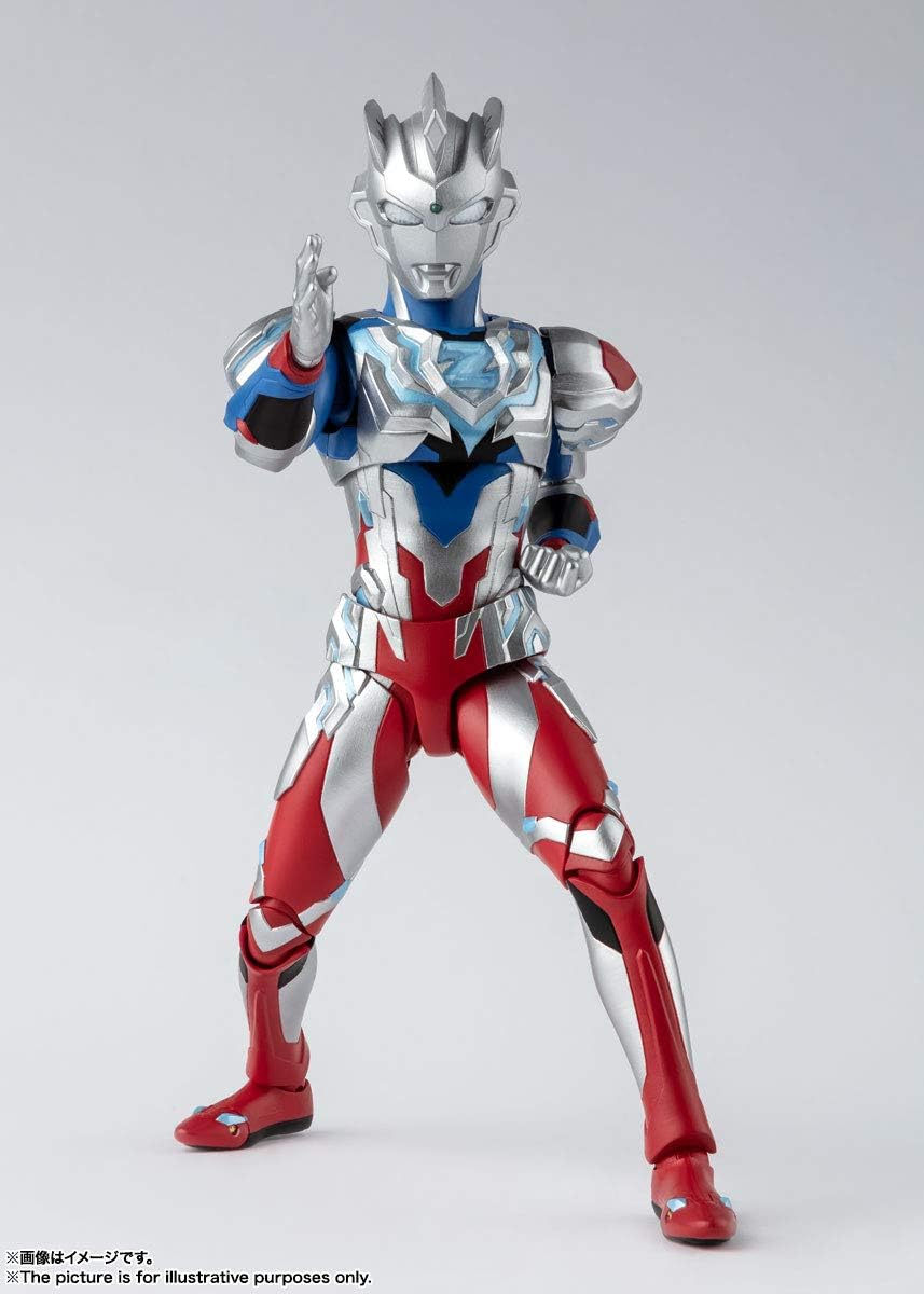 S.H. Figuarts Ultraman Zet Alpha Edge, Approx. 5.9 inches (150 mm), PVC & ABS, Pre-painted Action Figure