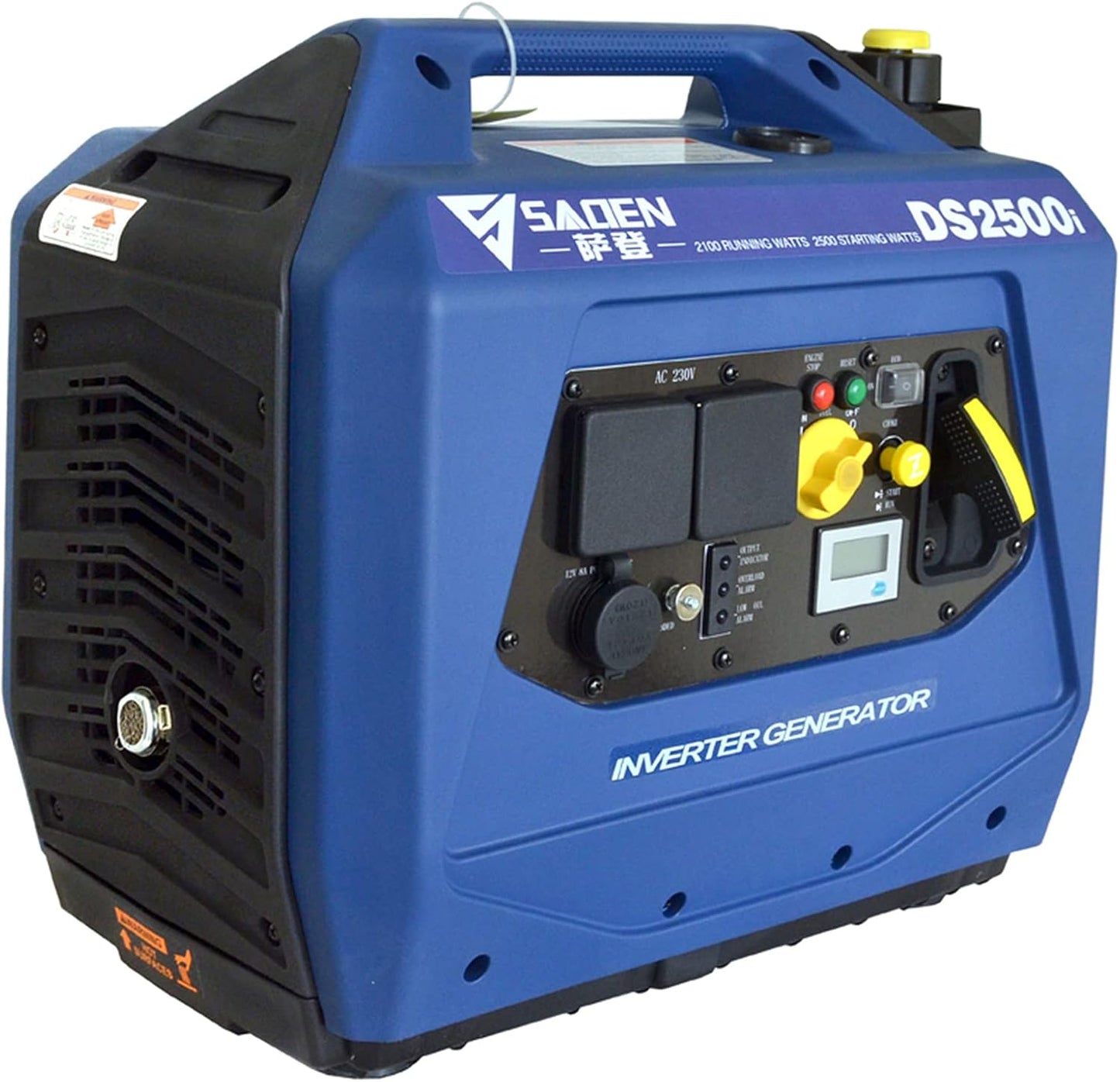 2500W Motor Power Silent Portable Car Household Electric Engine Gas Gasoline Digital Inverter Gasoline Generator