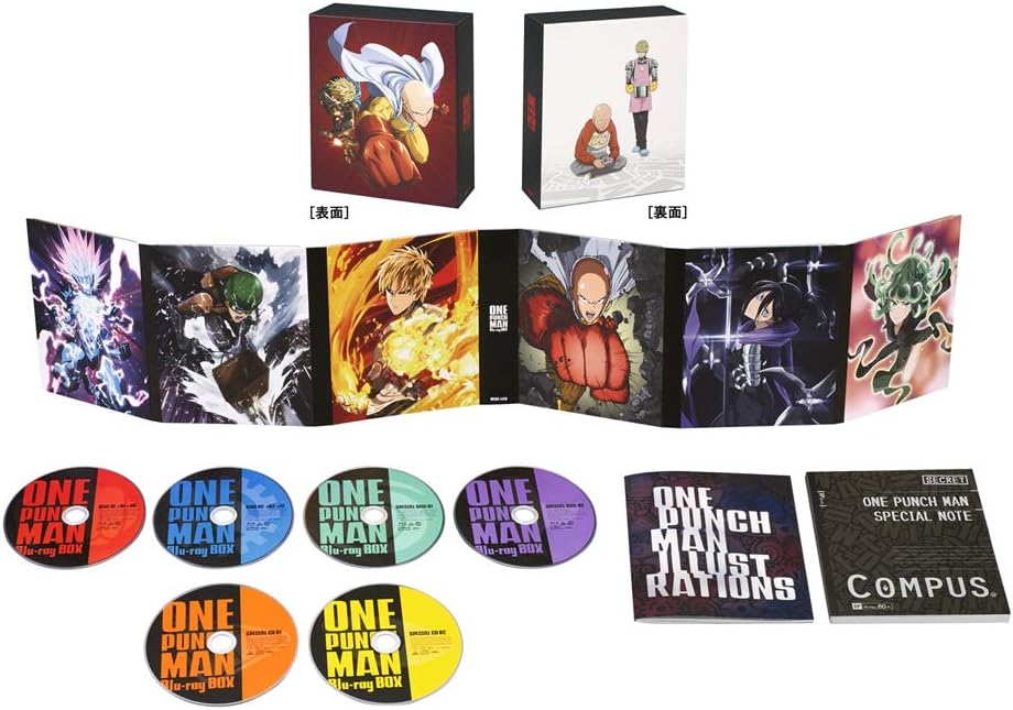 One Punch Man Blu-ray Box (Premium and Limited Edition) (Japanese version)