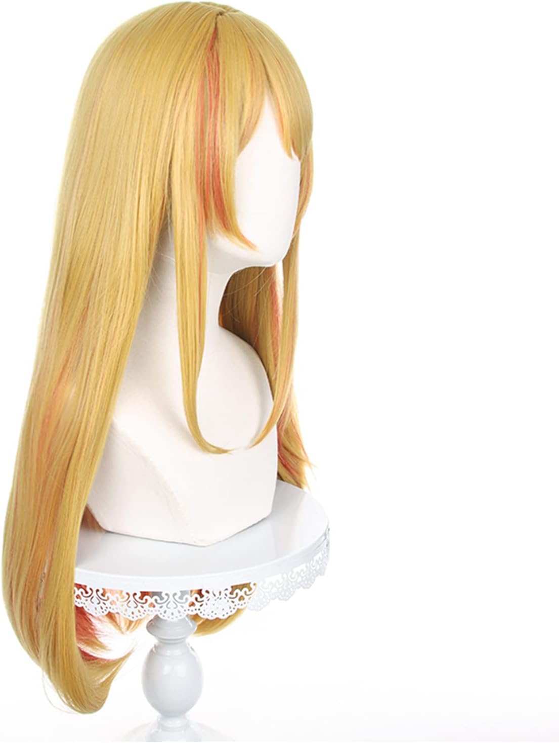 LVMEY Ruby Hoshino Cosplay Wig, Disguise, Heat Resistant Wig, Cosplay Costume, Accessory for Cosplay, Includes Wig Net, Comic Event, Halloween, Christmas, Cultural Festivals, Festivals, School