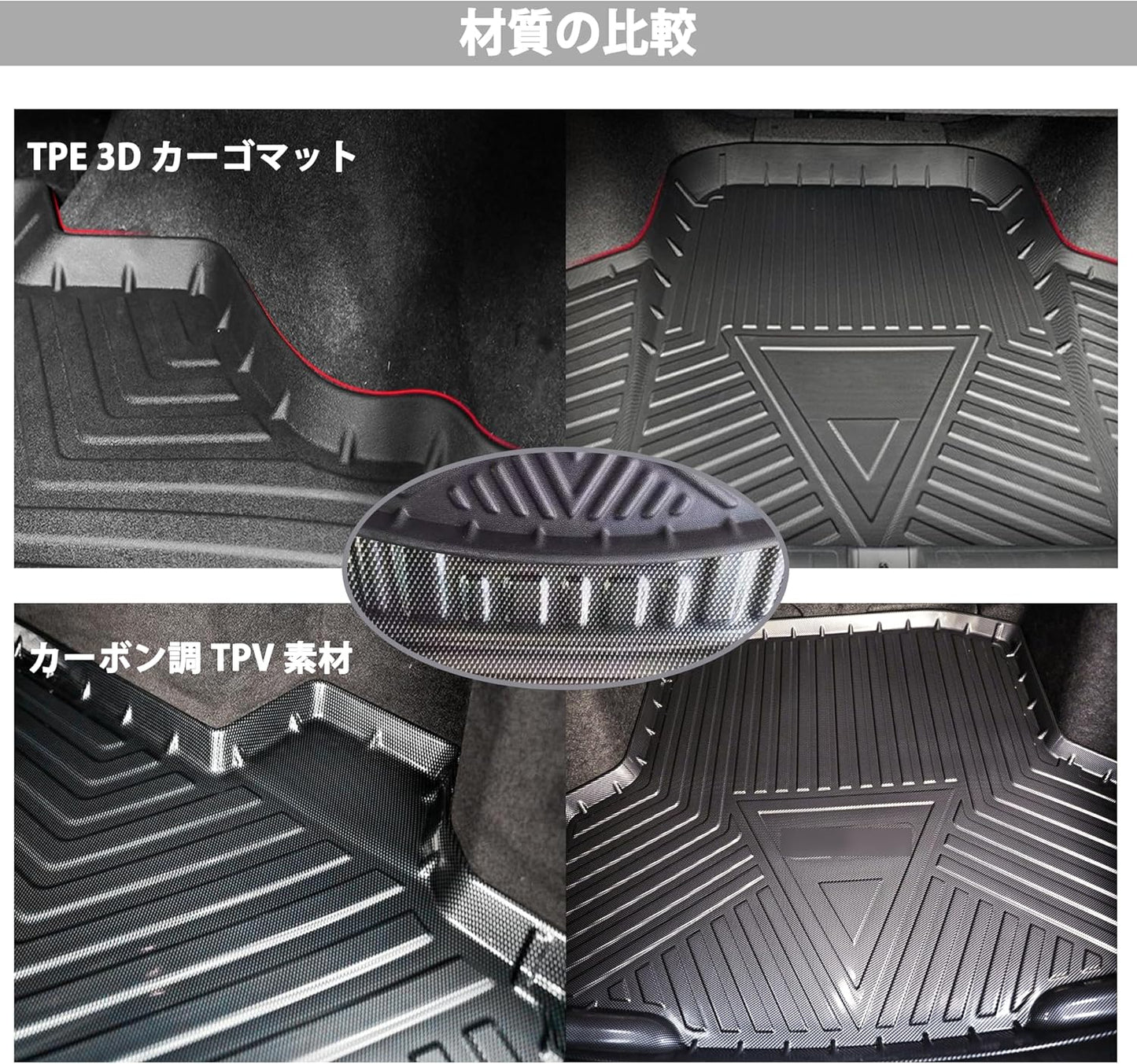 Toyota Land Cruiser Prado 150 Series Early / Late 5 Seater TX/TX L Package TZ-G Compatible with All Grades, Specially Designed for Vehicles, Cargo Mat, Trunk Mat, Luggage Mat, Dirt Resistant,