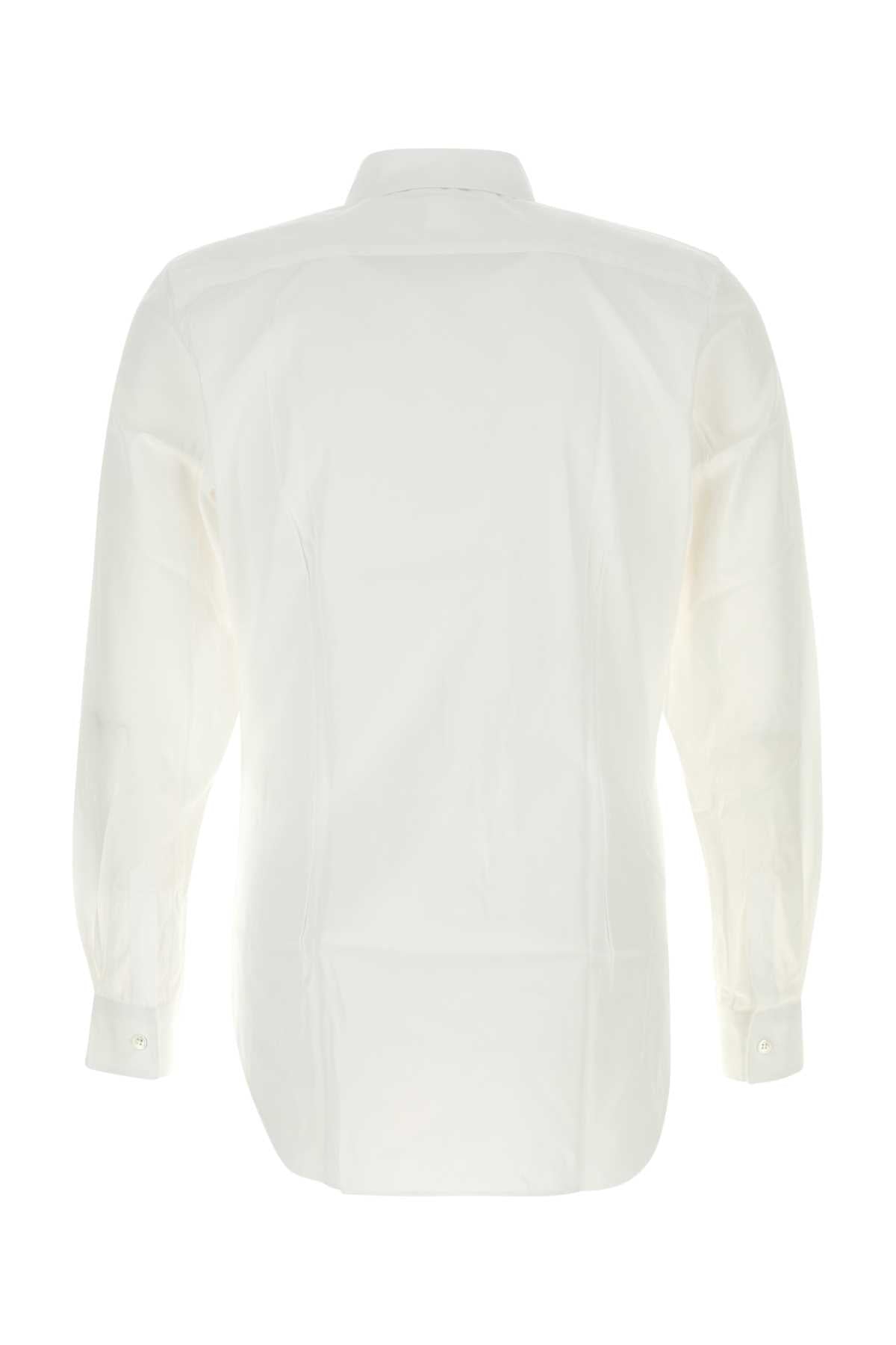 Comme Comme Des Garconsシャツ白いポップリンシャツ - Image 3