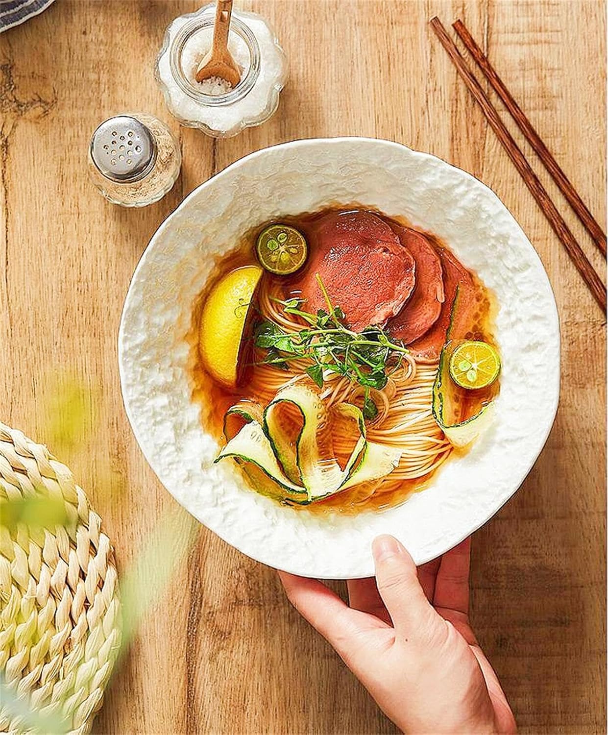 ZanPol Ramen Bowl, Stainless Steel, Insulated, Leak Proof, Noodle Tsuyu, Instant Ramen Bowl, Tableware East, Bowl, Ramen Bowl, Udon Bowl, Rice Bowl, Bowl, Ceramic, Udon, Cold Noodle, Oden Bowl, Salad
