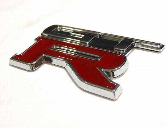 Genuine Nissan R32 Skyline GT-R Back Door Emblem Unpainted Heritage Parts Can be Used for Other Vehicles Aging Repair Parts