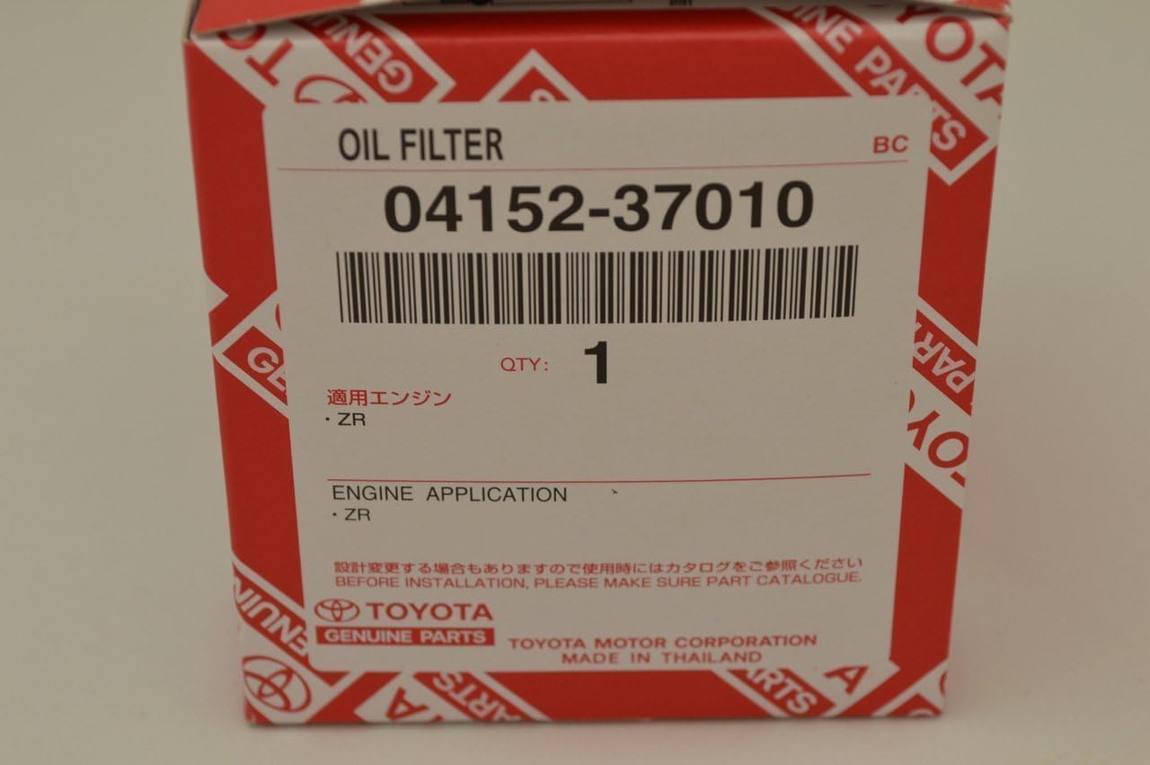 Genuine Toyota Oil Filter Element Kit Part Number 04152-37010