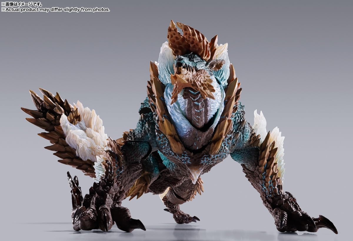 S.H. MonsterArts Monster Hunter Jinooga -20th Anniversary Edition, Approx. 11.2 inches (285 mm), PVC & ABS, Pre-painted Action Figure