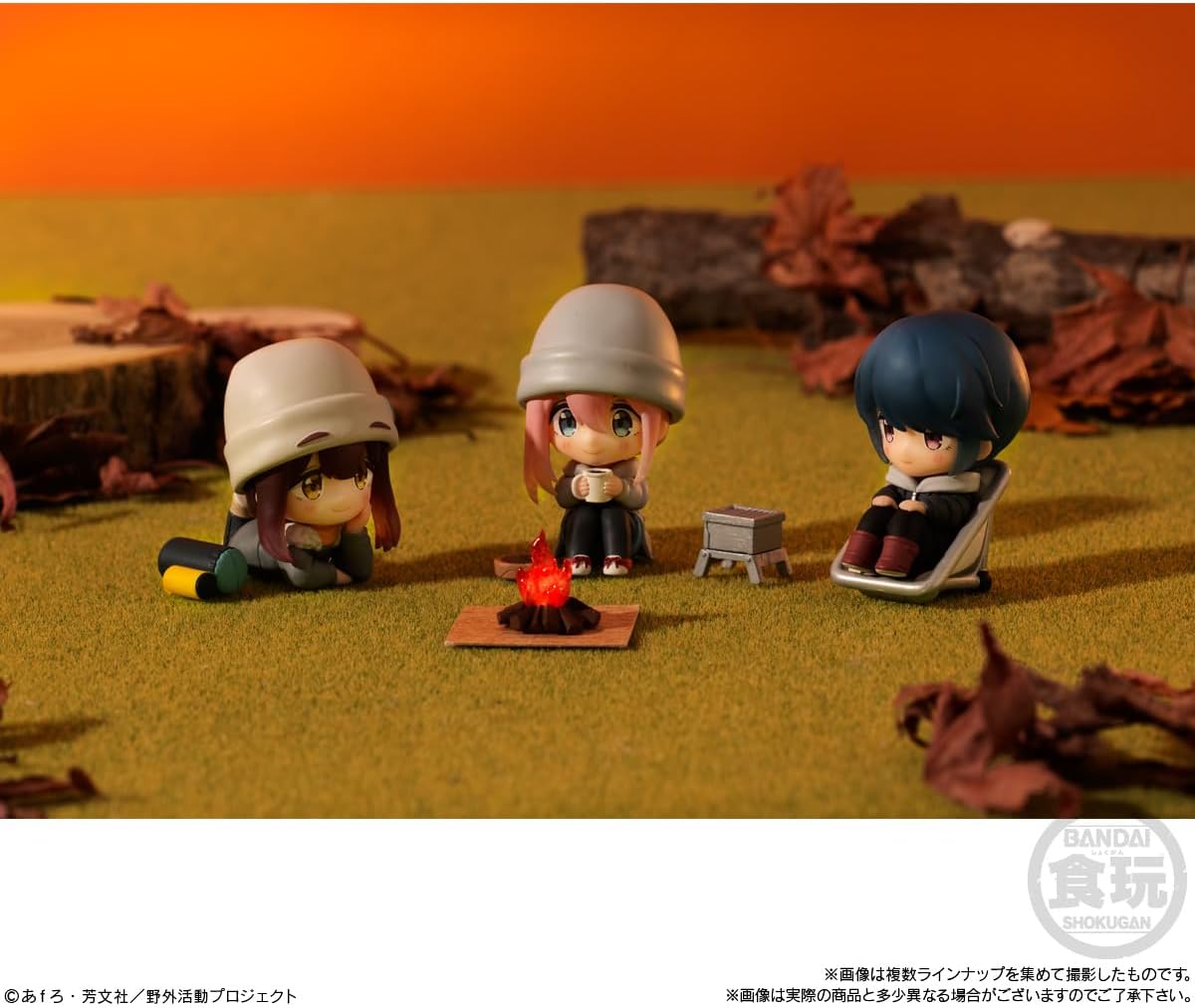 Yurucamp SEASON3 Collection 8-Piece Box (Shokugan)
