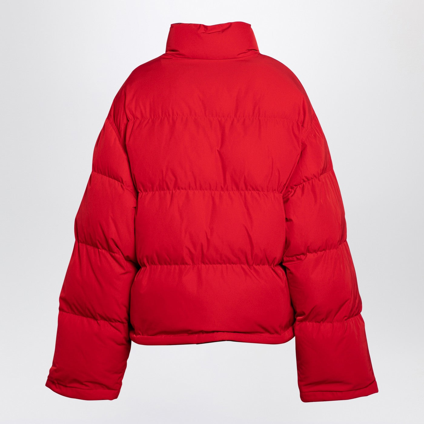 Balenciaga バレンシアガリバーシブルレッドとブラックダウンジャケットのテクニカルツイルのジャケット - Image 3