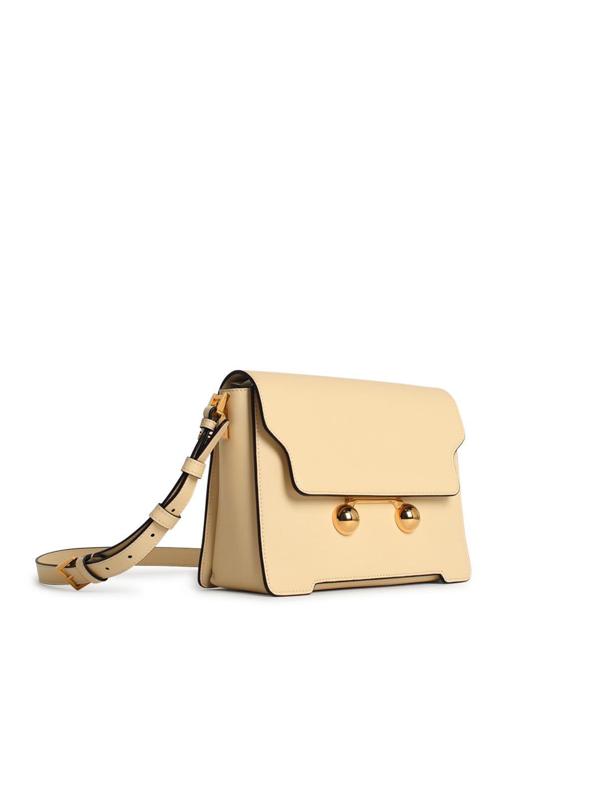 Marni Marni 'New Trunk' Ivoryリアクロスボディバッグ - Image 3