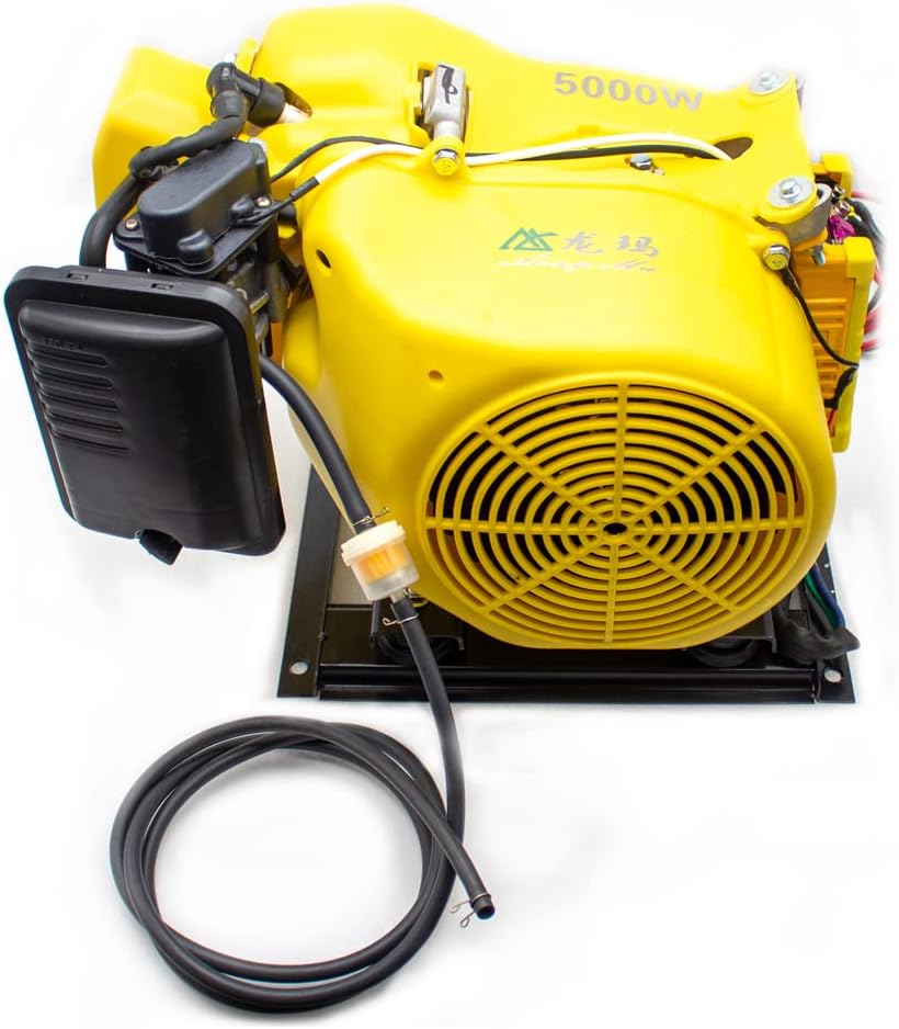 5KW Electric Car Gasoline Generator Range Extender Electric Start Automatic Frequency Conversion Electric Tricycle Generator (60V)