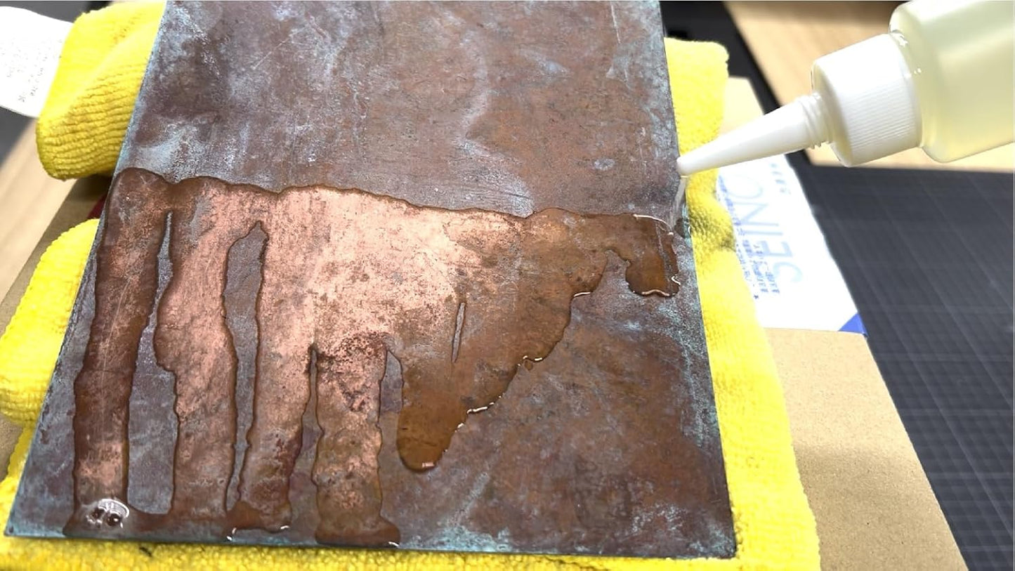 (PRO) Copper Rust Craftsman 4L! (Cleaning Copper, Removes Patina!)