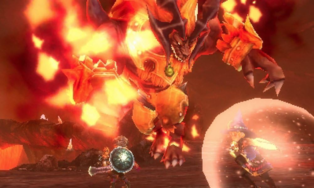 Use in Final Fantasy Explorer's [Limited] in the Early Purchase Bonus Game "Final Fantasyiii Onion Equipped" 4-piece Set + Nintendo 3ds Version of "Final Fantasy" Download Number Shipped to Play for Free