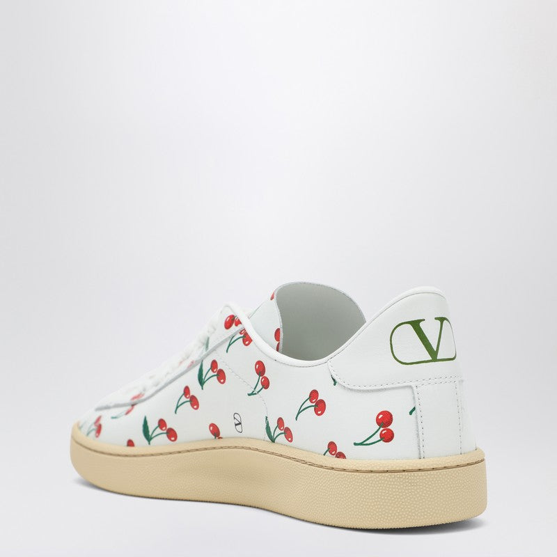 Valentino 桜のパターンを備えたバレンティーノガラヴァニロイコスニーカーホワイト - Image 3