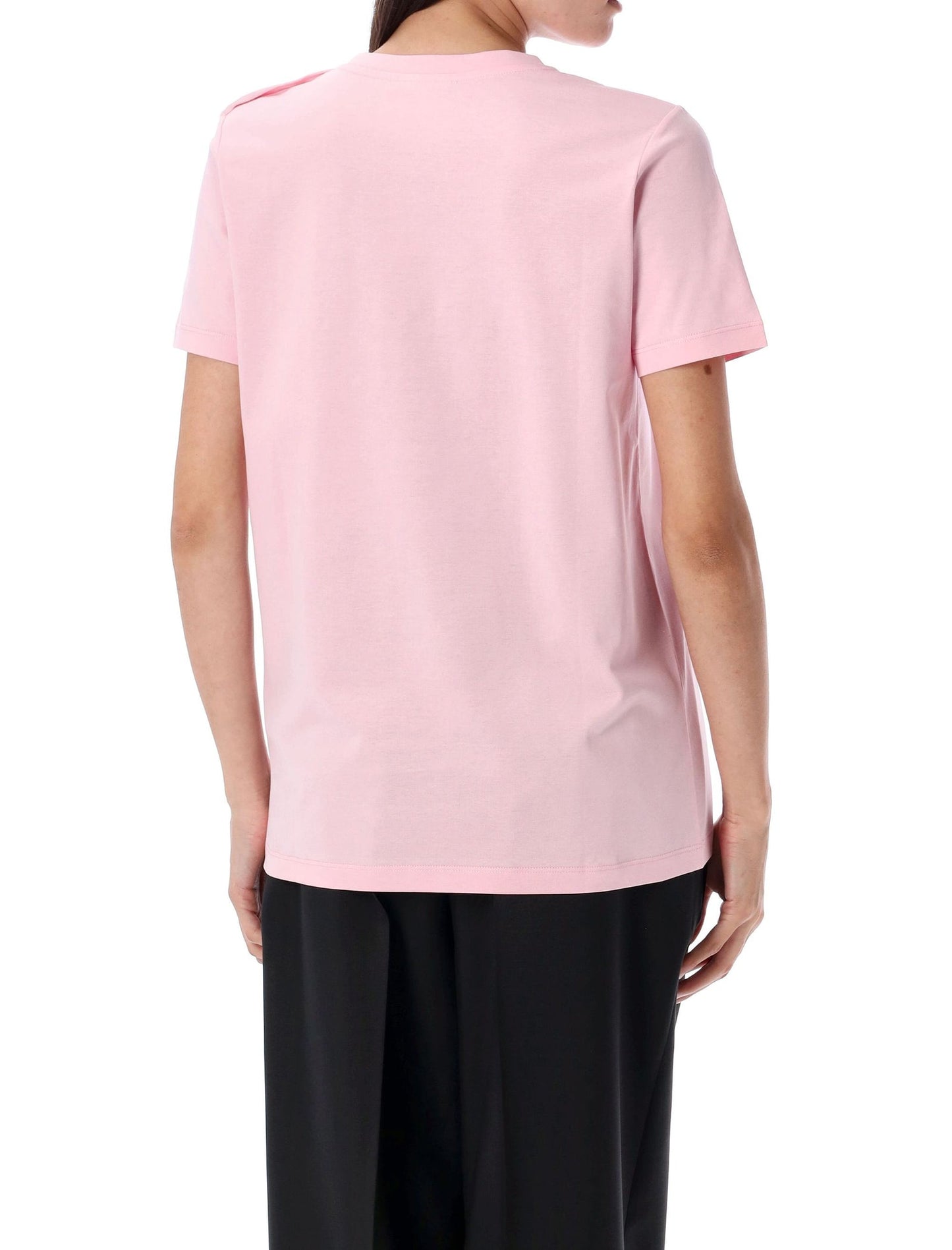 Balmain バルメインTシャツとポロスピンク - Image 3