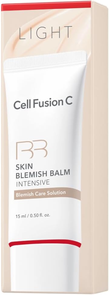[Self Fusion C] (Cell Fusion C) BB Cream for Men (Light) 15ml | For Men, Acne Scars, Post-Shave Trouble Pore Cover | Men's Natural Cover Lotion Beard Cover
