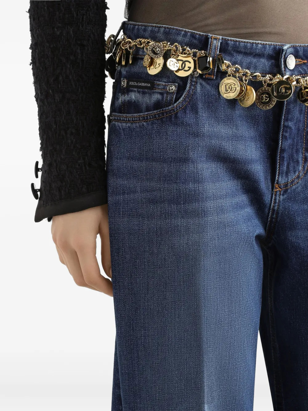 Dolce  Gabbana ドルチェ＆ガッバーナストレートレッグジーンズ - Image 3