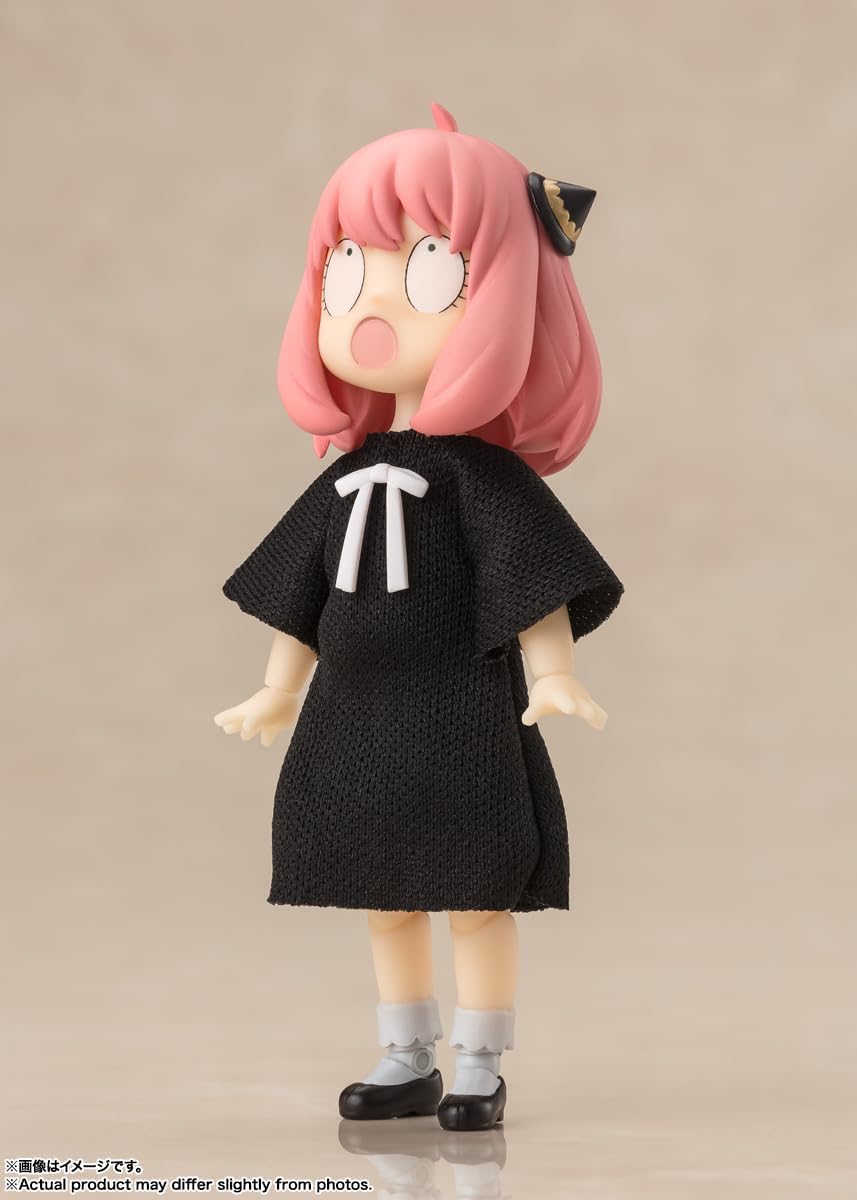 BANDAI SPIRITS S.H. Figuarts SPY x FAMILY Anya Forger Approx. 3.1 inches (80 mm), PVC & Fabric, Pre-painted Action Figure