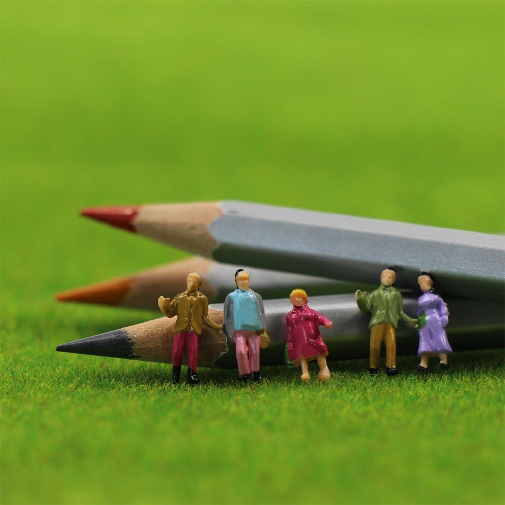 Scenes Collection, Human Doll, People, Painted People, 1:150, Box Garden, Railway Model, Building Model, Diorama, Education, DIY
