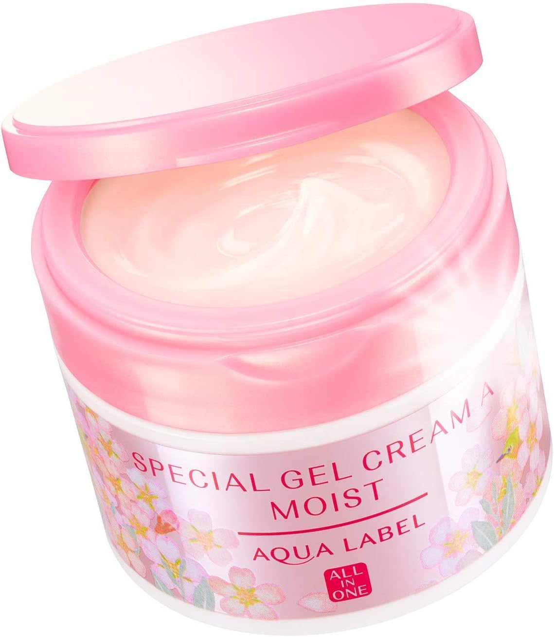 AQUALABEL Special Gel Cream A (Moist) S, Cherry Blossom Scent, 3.2 oz (90 g) (x1)