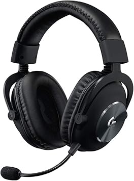 Logicool G PRO X Gaming Headset, G-PHS-003d Gaming Headset, Dolby 7.1ch Surround Sound, 0.1 inch (3.5 mm), Wired, Microphone Included, Blue VO! CE Equipped, Lightweight, Headphones, Headphones, PS5,