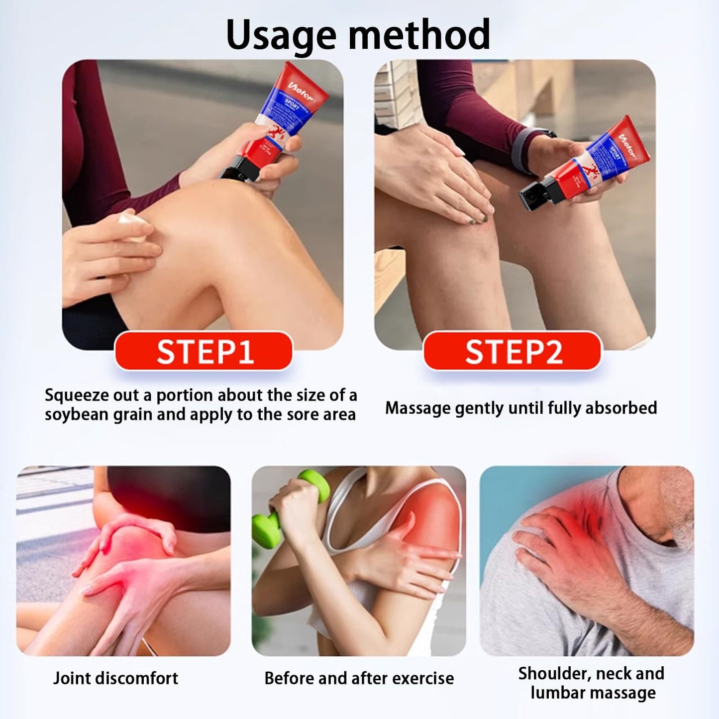 (Quasi-Drug) Glucosame, Warm, Massage Cream, Before and After Sports, Muscle Care, Warm, Pleasant, Knees, Shoulders, Waist, Neck, Hands, Legs, Relax, Hyaluronic Acid, Chondroitin, For Careful Scrubs