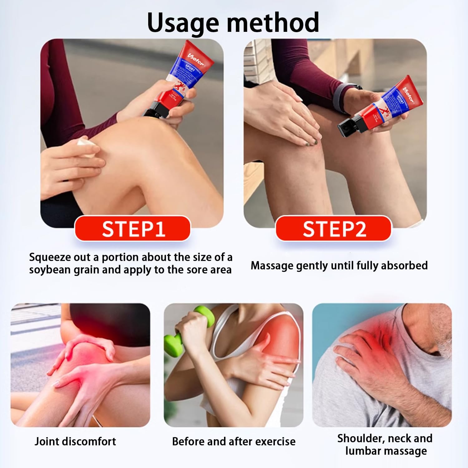 (Quasi-Drug) Glucosame, Warm, Massage Cream, Before and After Sports, Muscle Care, Warm, Pleasant, Knees, Shoulders, Waist, Neck, Hands, Legs, Relax, Hyaluronic Acid, Chondroitin, For Careful Scrubs