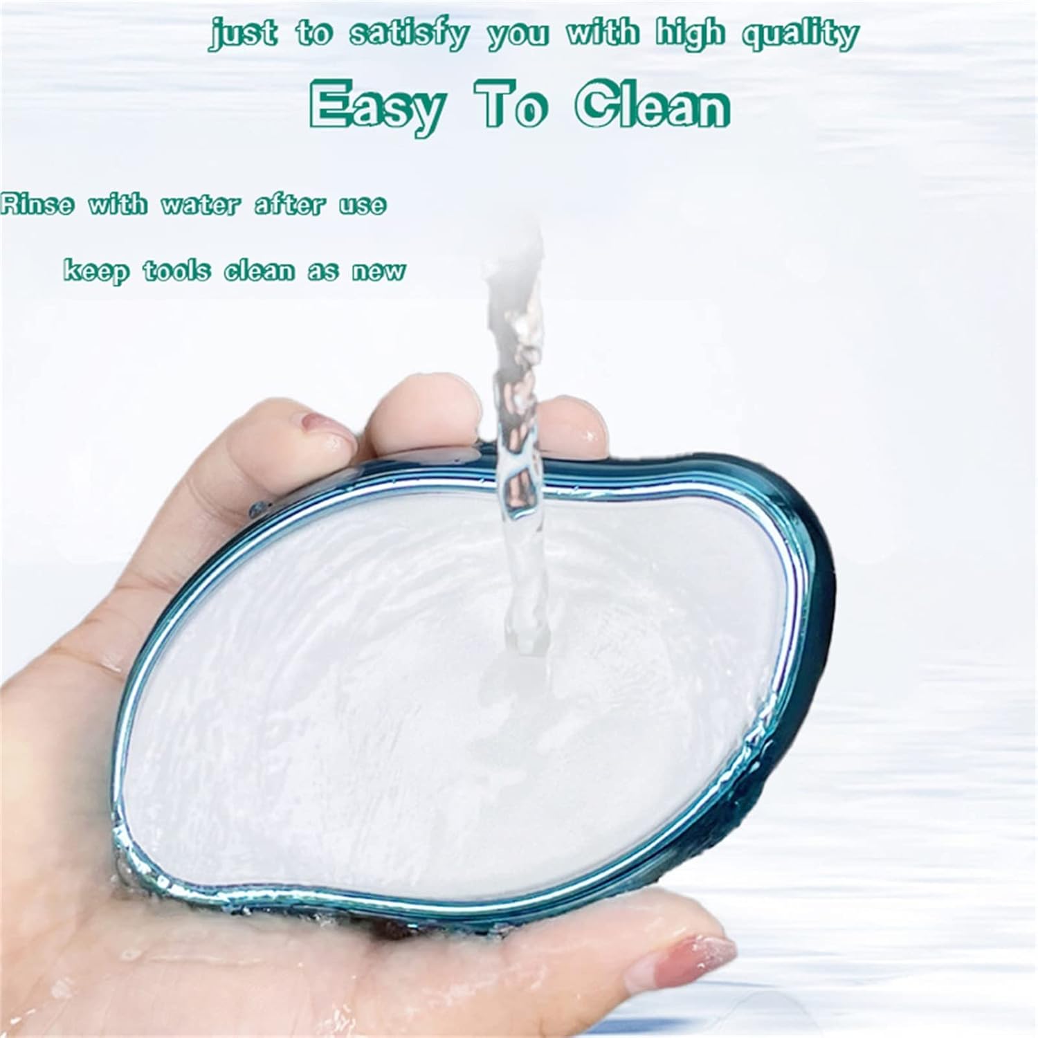 BLEAME Crystal Hair Eraser Magic Crystal Painless Hair Removal Machine Washable Physical Hair Removal and Skin Exfoliating Tool for Women Men All Body Areas Fast Exfoliation Soft Smooth Silky Skin (Black)