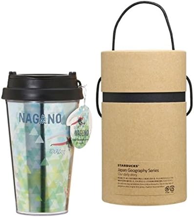 STARBUCKS スターバックス スタバ 日本限定 長野限定のタンブラー リニューアルデザイン 大自然 温泉 サル 猿 日本アルプス 山 長野 nagano 地域限定 ご当地限定 グリーン 緑 タンブラー マイボトル 12oz/355ml