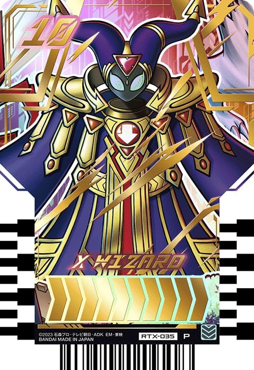 Ride Chemee Trading Card PHASE: EX Parallel Set of 6 Beettorx Exceed Fighter Cross Wizard Templatress Zegdrasil Kamen Rider Gatchard
