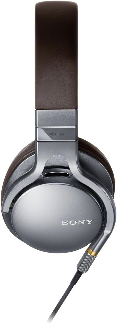 Sony Stereo Headphones Silver MDR-1A/S 360 Reality Audio Certified Model MDR-1A SQ1