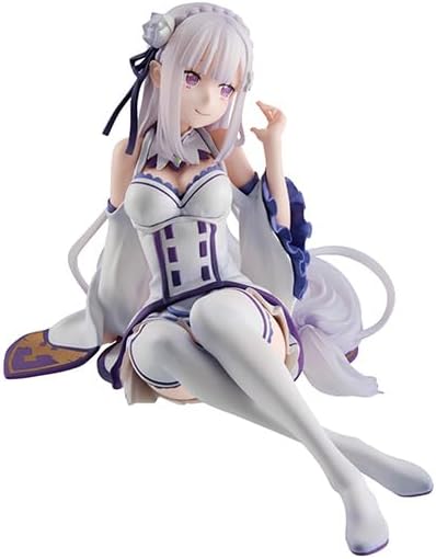 Melty Princess Re: Zero - Starting Life in Another World Emilia, Approx. 3.5 inches (90 mm), PVC, Painted and Finished Figure