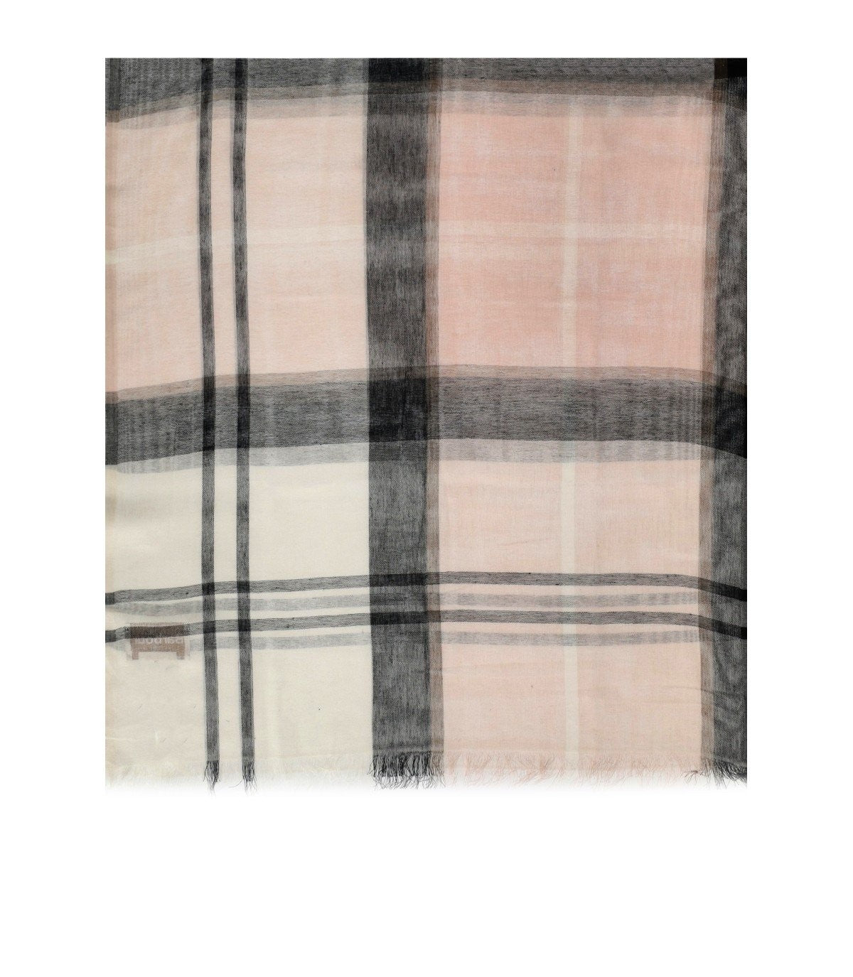 Barbour バーバーアビゲイルピンクスカーフ - Image 3