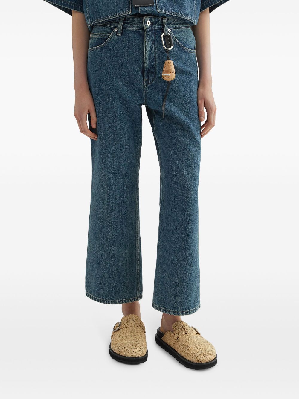 Jil Jil Sander Plus Denim Wide Leg Jeans - Image 3