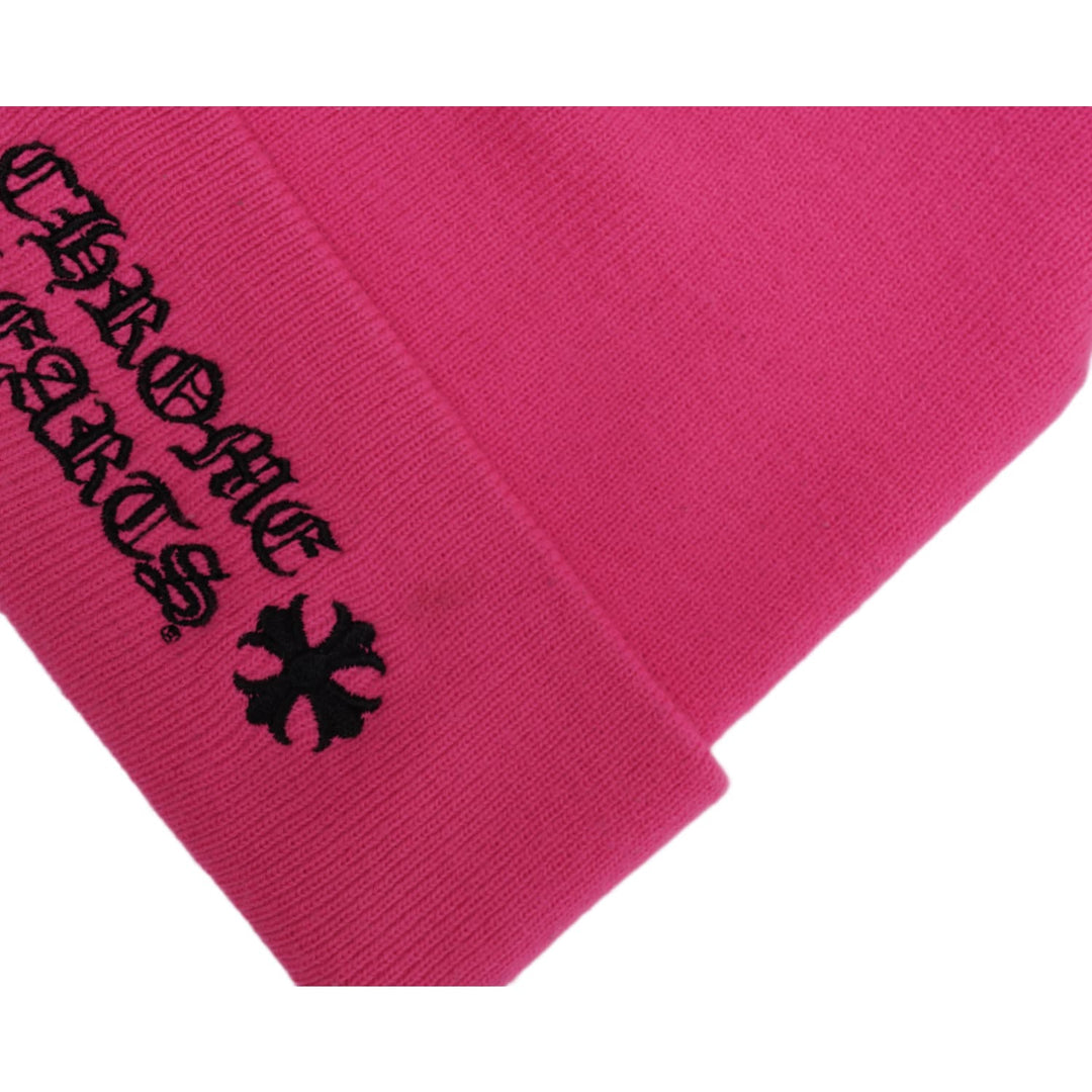 CHROME HEARTS 'MIAMI EXCLUSIVE' HOT PINK BEANIE