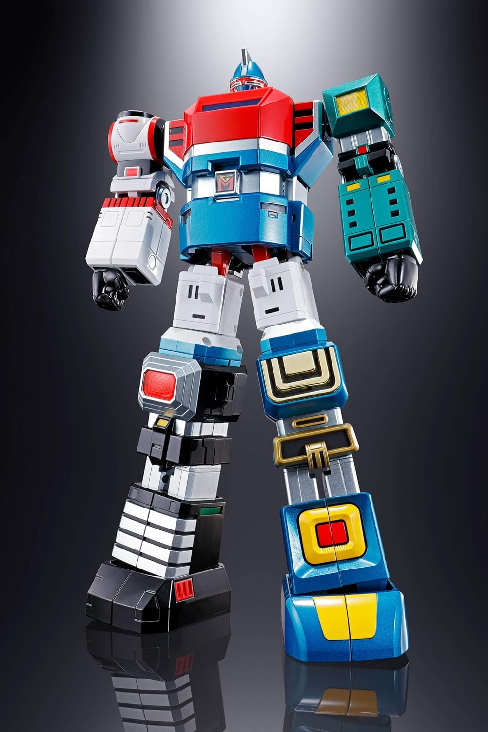 Soul of Chogokin GX-40R Six God Combination Godmars Action Figure, Approx. 11.0 inches (280 mm); Diecast, ABS & PVC; Painted