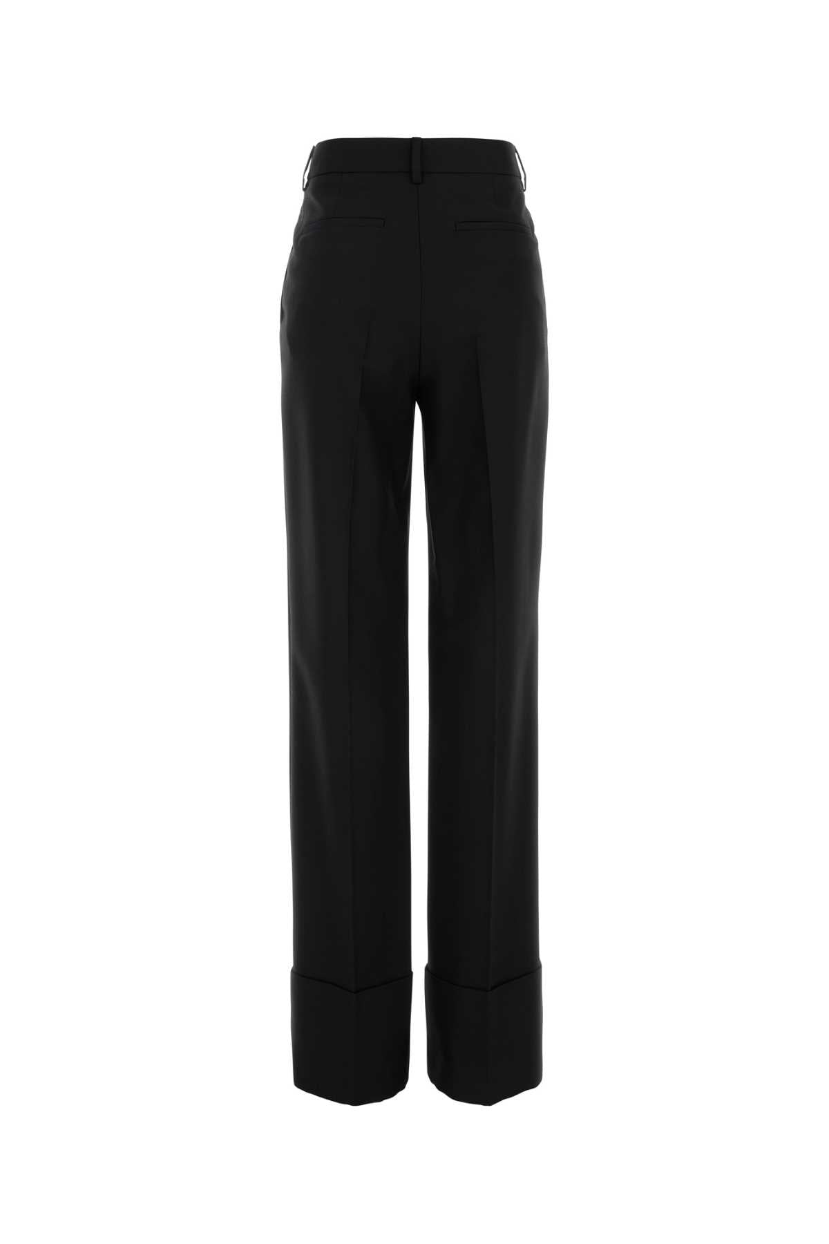 Valentino バレンティーノガラヴァニブラックウールパンツ - Image 3