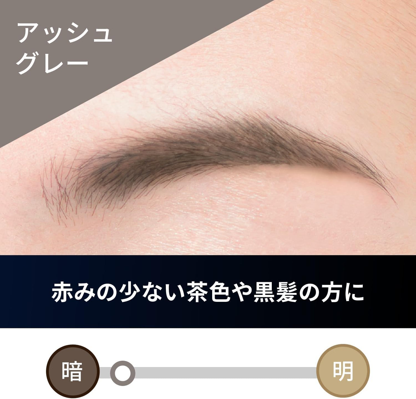 BROWLASH EX WATER STRONG W Eyebrow (GelPencil & Powder) Ash Gray