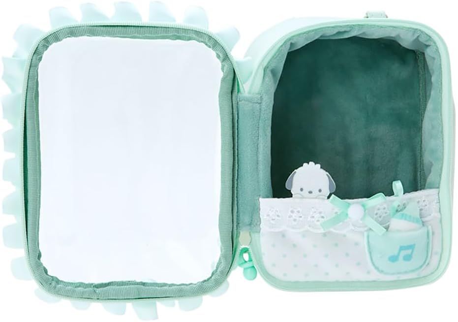 Sanrio 184730 Pochacco Plush Pouch Enjoyment Idol, Baby Pochacco, 6.1 x 4.7 x 3.5 inches (15.5 x 12 x 9 cm), Character