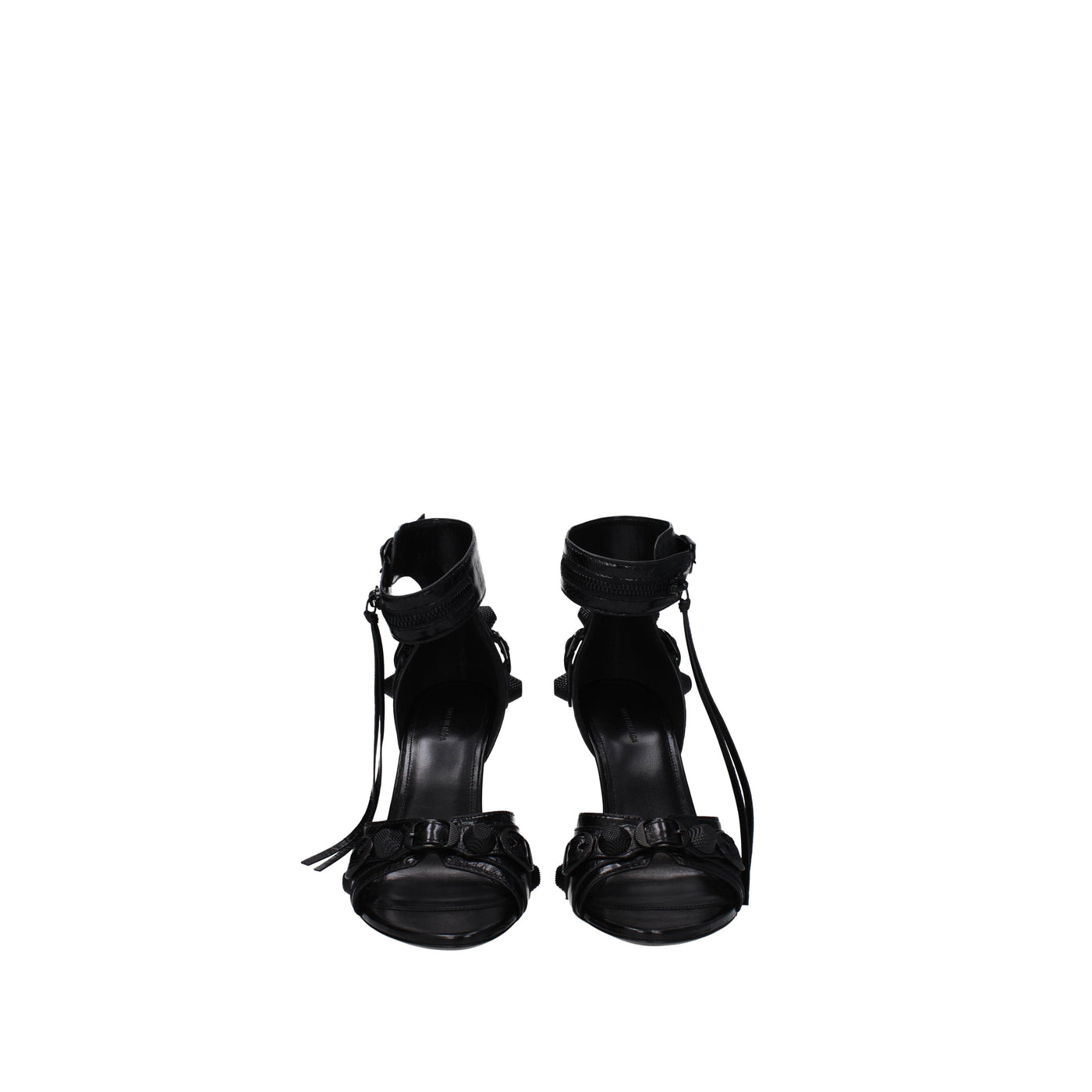 Balenciaga Sandals Cagole Woman Leather Black - Image 3