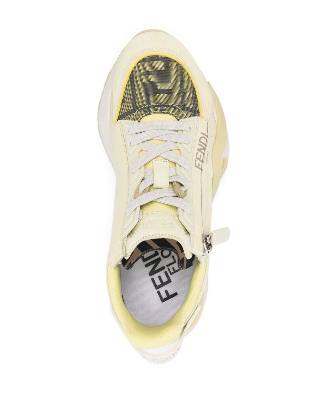 Fendi フェンディフェンディフローレザースニーカー - Image 3