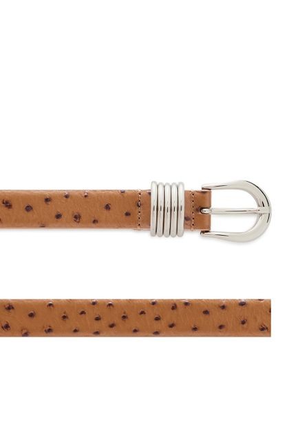 DÉHANCHE Hollyhock Ostrich belt - Image 3