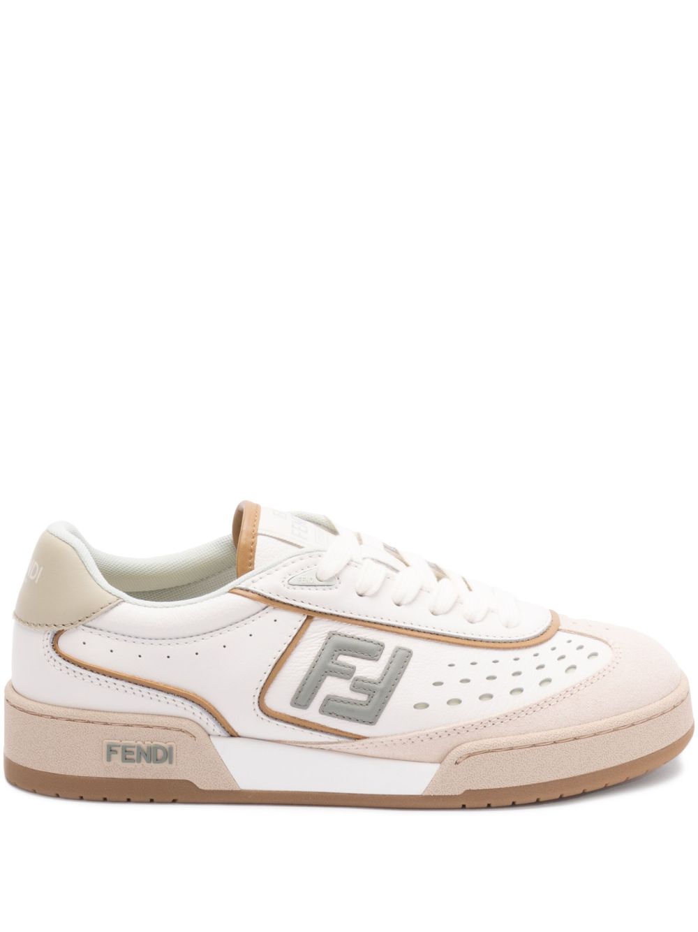 Fendi フェンディフェンディマッチレザースニーカー - Image 3