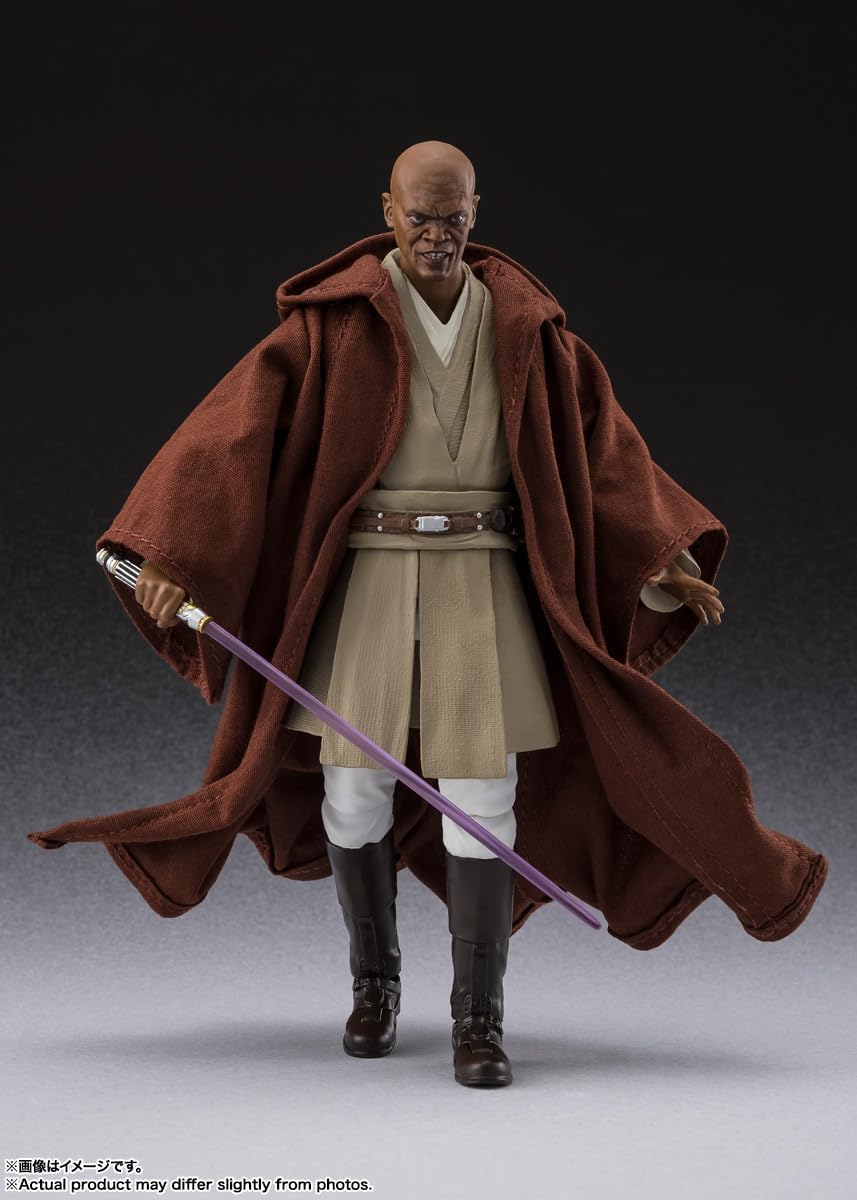 Tamashi Nations S.H. Figuarts Star Wars Episode 3 - Vengeance of the Sith - Mace Window - Classic Version - (Star Wars: Revenge of the Sith) Approximately 5.9 inches (150 mm) PVC & ABS & Cloth Painted
