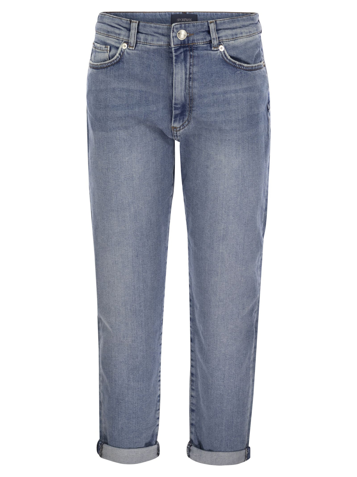 Sportmax SportMax Navata Perfect Fit Denimとボーイフレンドライン - Image 3