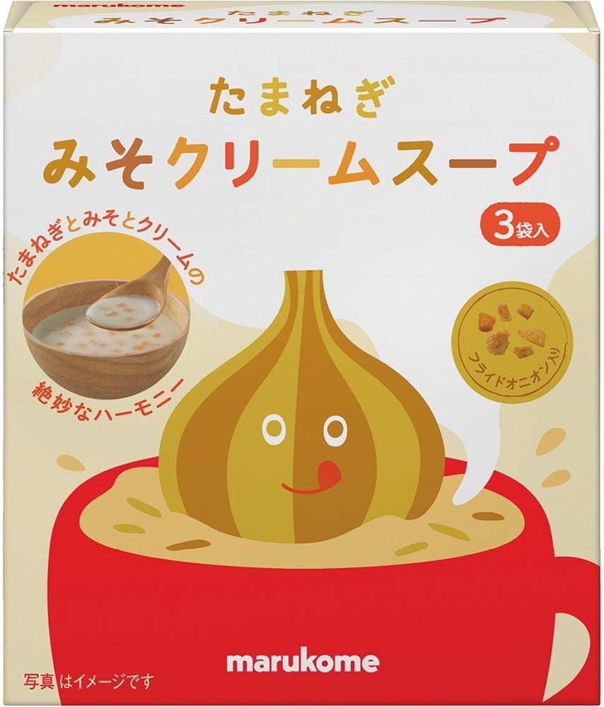 Marukome Onion Miso Cream Soup, 3 Meals x 10 Packs