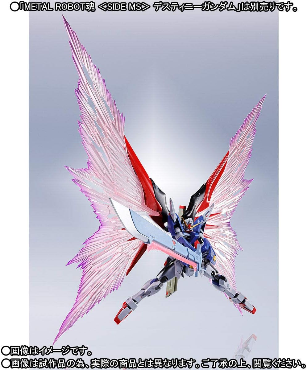 BANDAI Metal Robot Spirits Side MS Destiny Gundam Dedicated Light Wings & Effect Set